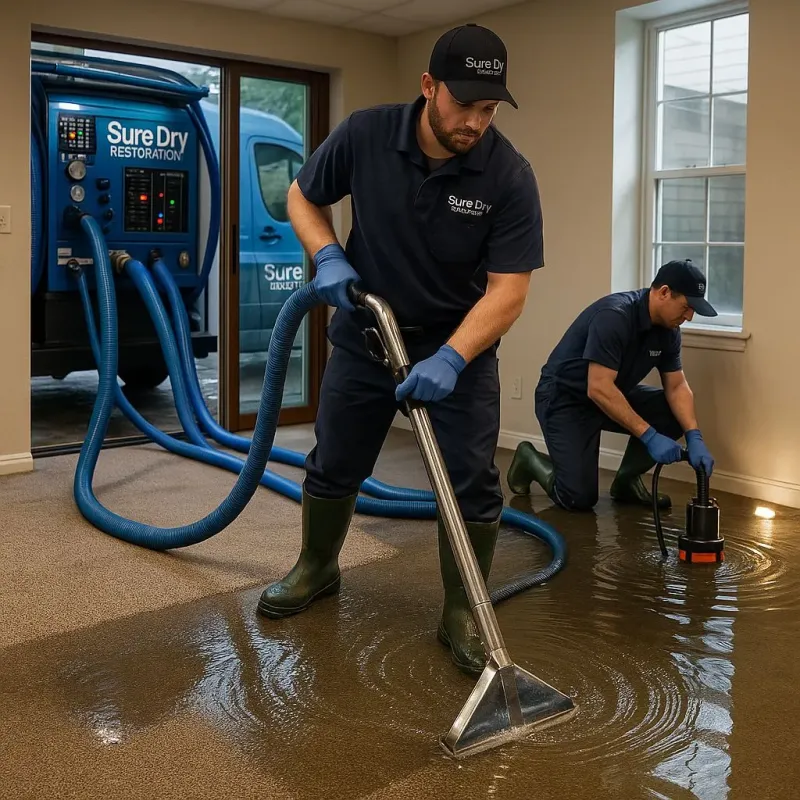 Water Extraction and Removal process in Kittanning, PA